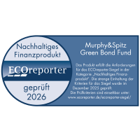ECOreporter-Siegel für den Murphy&Spitz Green Bond Fund 2026